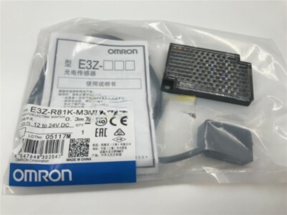 E3Z-R81K-M3J Omron Photoelectric Sensor